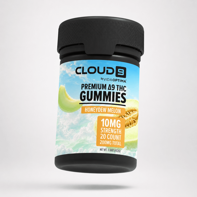 Cloud9™ Delta 9 THC Gummies | Honeydew Melon
