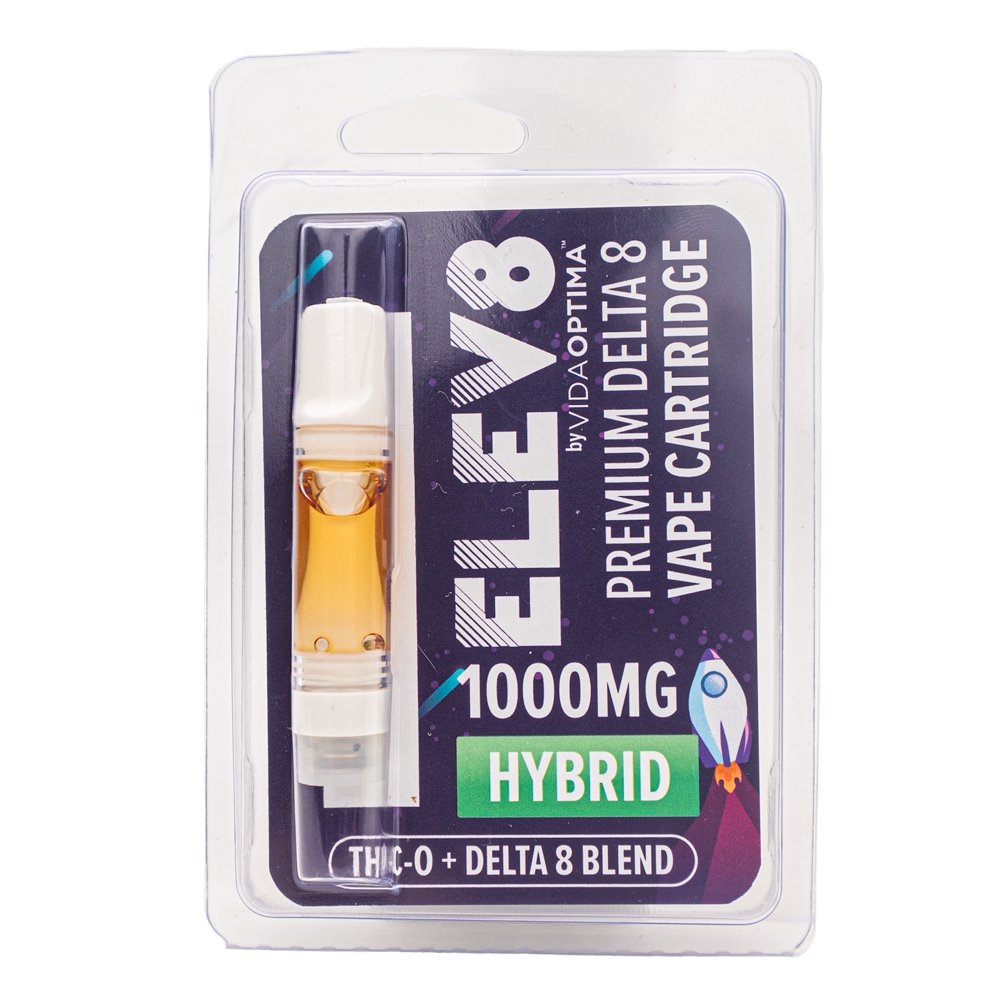 Vida Optima™ Elev8™ Delta 8 + THC-O Vape Cartridge (1mL) D8 Vape
