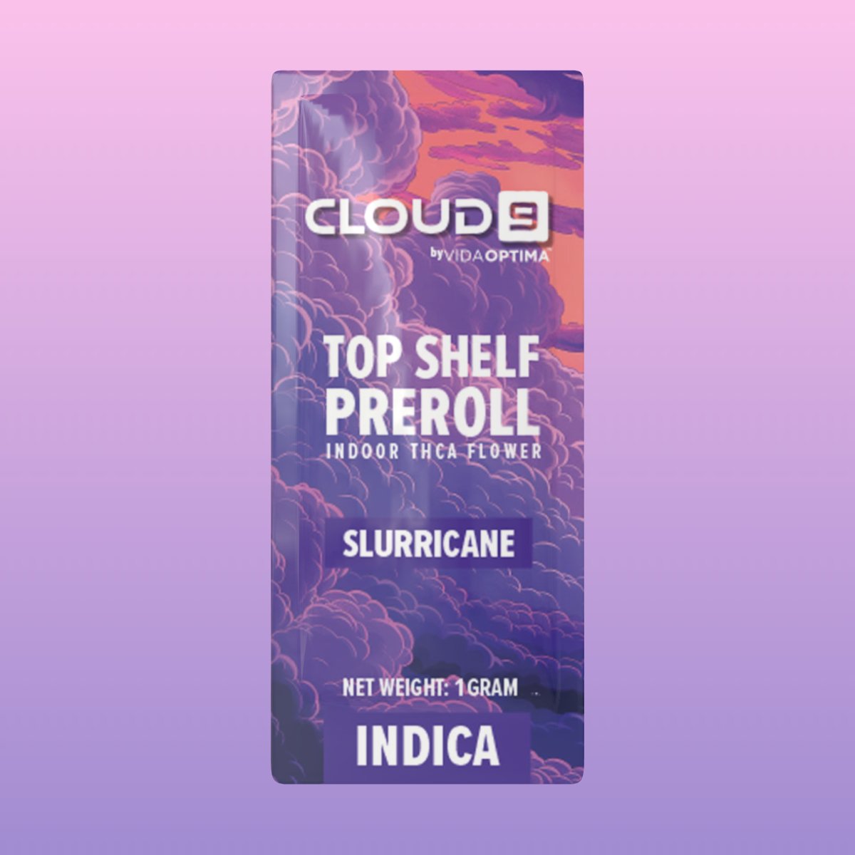 Slurricane Top Shelf THCA Preroll (Indica)