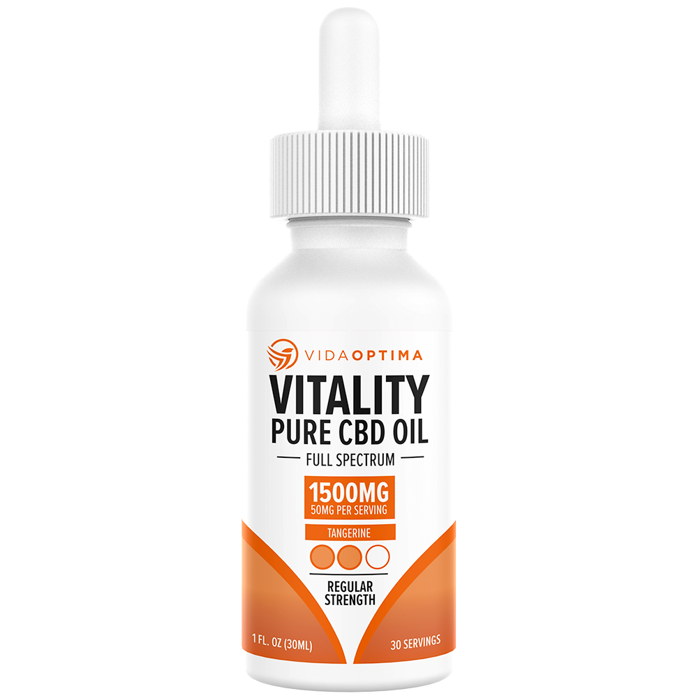 Vida Optima™ Vitality™ Full Spectrum CBD Oil + Vitamins CBD Oil
