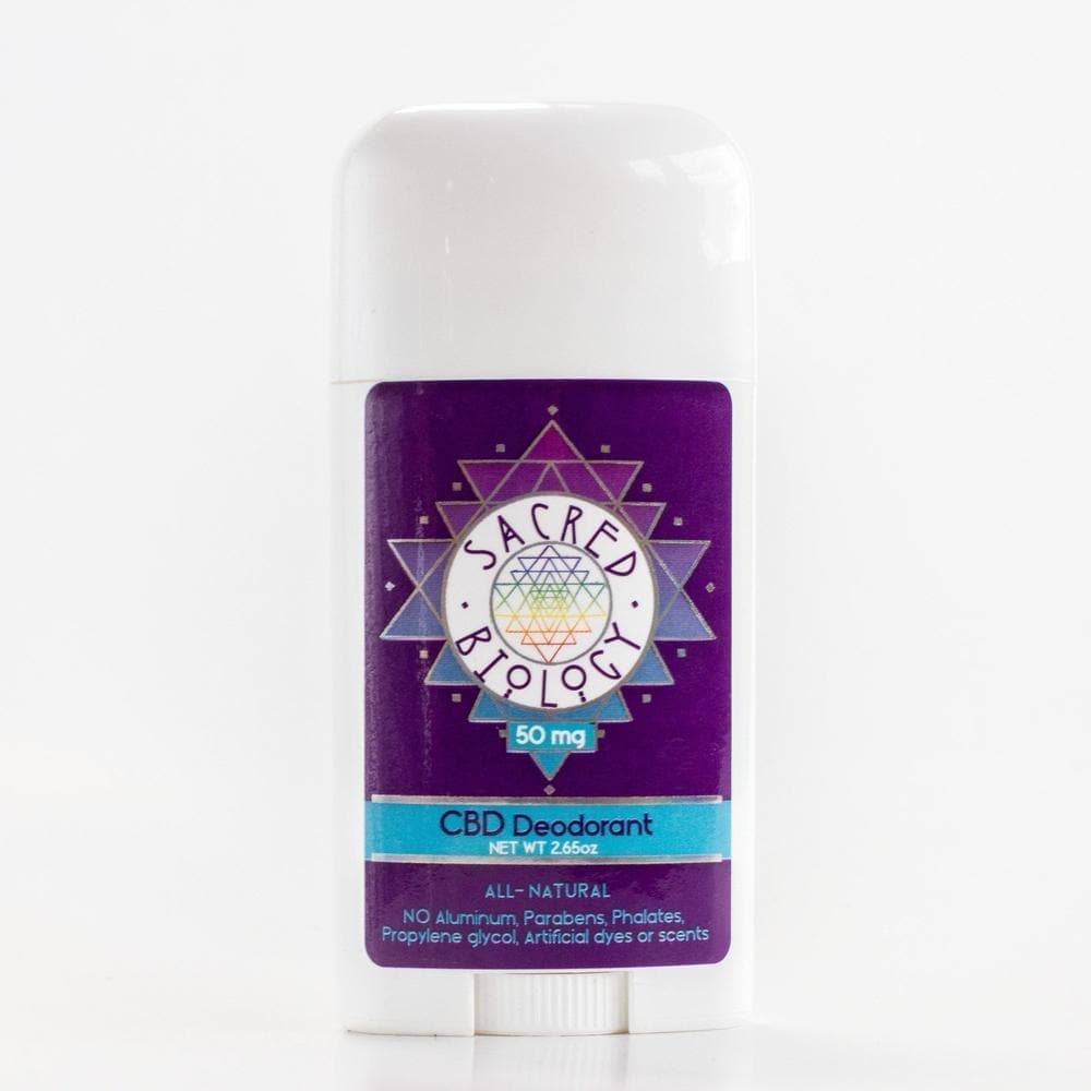 CBD Deodorant by Sacred Biology