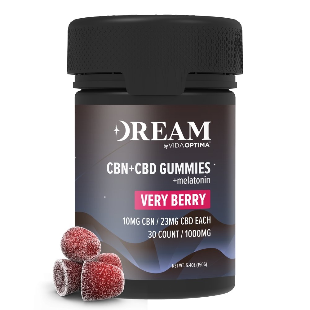 Vida Optima™ Dream™ CBN+CBD Gummies For Sleep Edibles