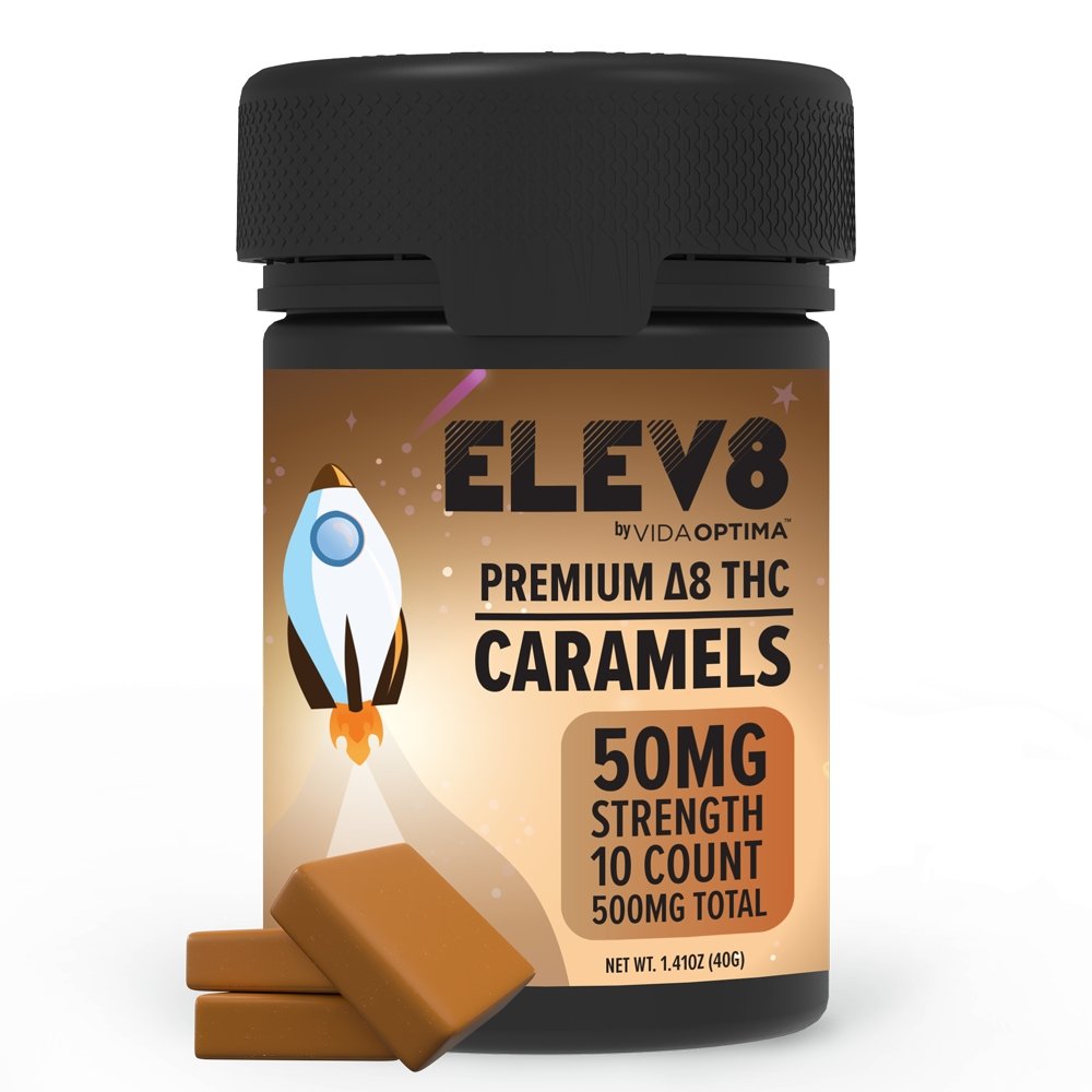 Elev8™ Delta 8 THC Caramels