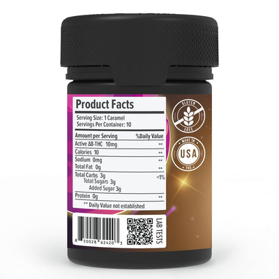 VO Inc Elev8™ Delta 8 THC Caramels D8 Edibles