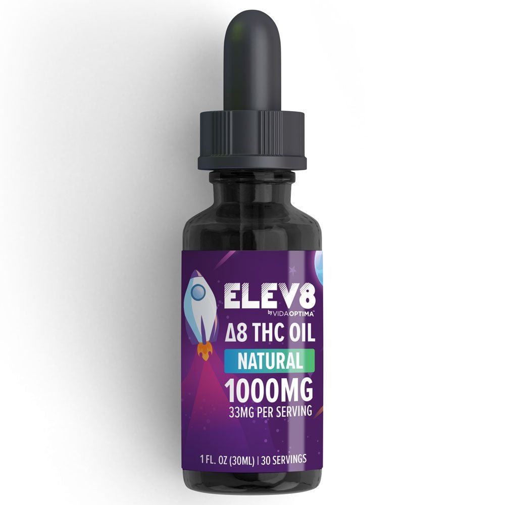 Vida Optima™ Elev8™ Delta 8 Tincture, 1000mg D8 Oil