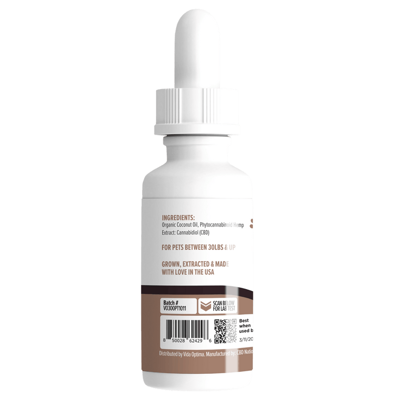 VO Inc Vidapaws™ CBD Pet Tincture 