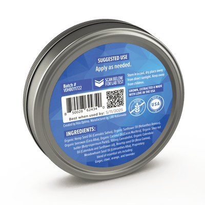 Vida Optima™ VidaDerm™ CBD Skin Balm